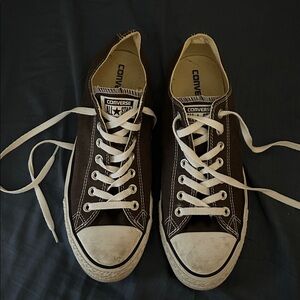 Men’s Converse brown/grey almost brand new